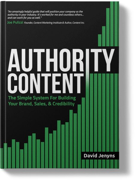 Authority Content — the book by David Jenyns